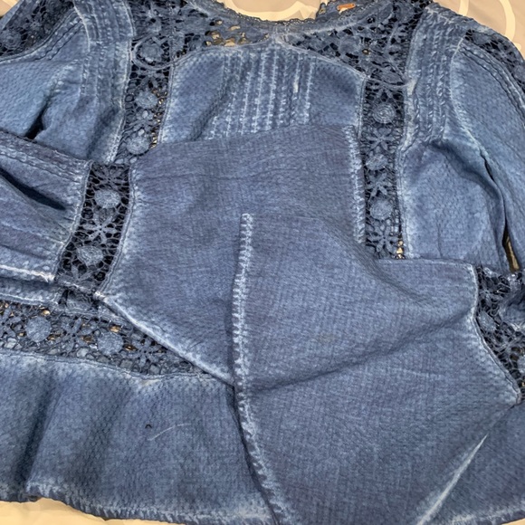 Free people demin top - Picture 2 of 5